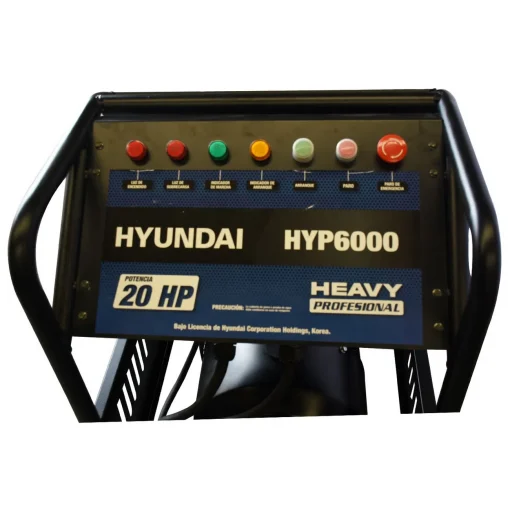 HIDROLAVADORA ELÉCTRICA HYUNDAI C/MOTOR TRIFÁSICO 20 HP 5800 PSI 220V/60HZ – HYP6000